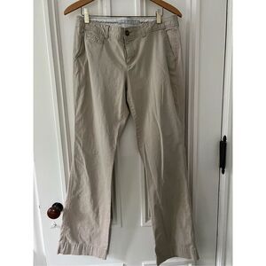 Old Navy boys beige/tan cotton pants 16